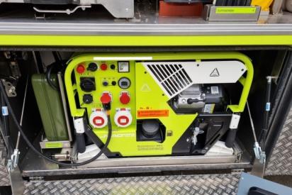 Tanklöschfahrzeug Stromerzeuger